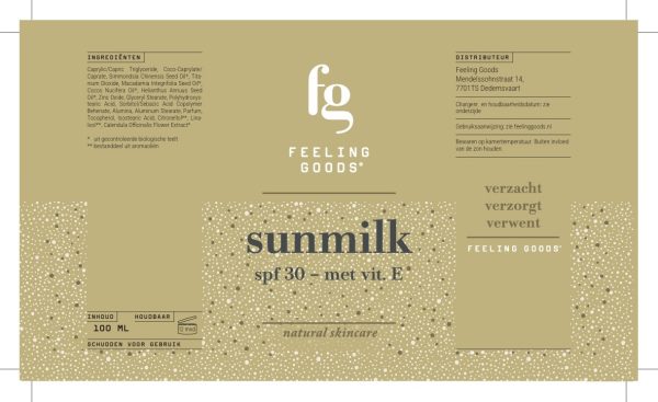 Feeling Goods Sunmilk spf 30